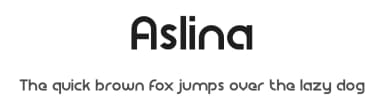 Aslina by Vz Type — Sans Serif Font — thumbnail 1
