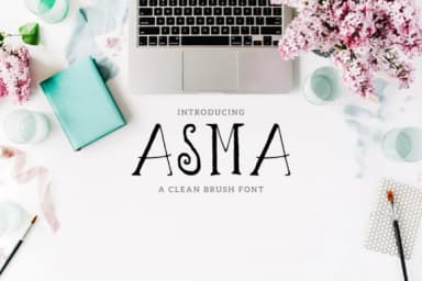 Asma Family Font by creativetacos — Script Handwritten Font — thumbnail 1