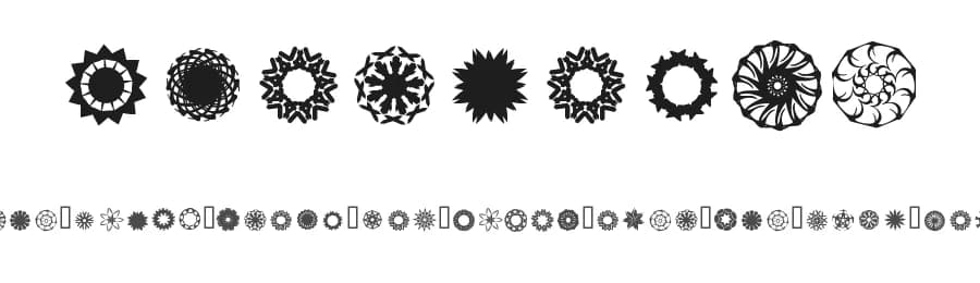 ASorionTW by Magistr — Dingbats Font