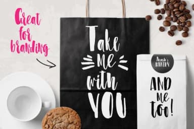 Asparagus Font by Favete Art — Script Handwritten Font — thumbnail 3