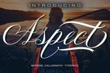 Aspect Font by Viewtype — Script Handwritten Font — thumbnail 1