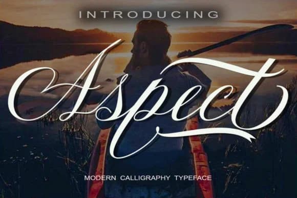 Aspect Font by Viewtype — Script Handwritten Font