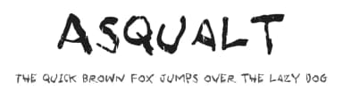 Asqualt by Pizzadude — Script Handwritten Font — thumbnail 1