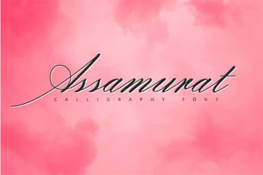 Assamurat Font by Justlett — Script Handwritten Font — thumbnail 1
