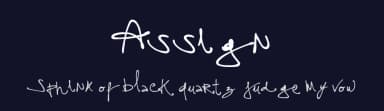 Assign by Douglas Vitkauskas — Script Handwritten Font — thumbnail 2