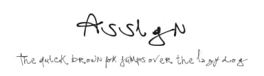Assign by Douglas Vitkauskas — Script Handwritten Font — thumbnail 1