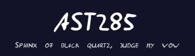 AST285 by Thomas Gerstendörfer — Script Handwritten Font — thumbnail 2