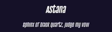 Astana by Leonard Posavec - LeoSupply.co — Sans Serif Font — thumbnail 2