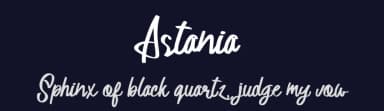 Astania by Typotopia Studio — Script Handwritten Font — thumbnail 2