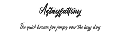 Astayfattony by StringLabs Creative Studio — Script Handwritten Font — thumbnail 1