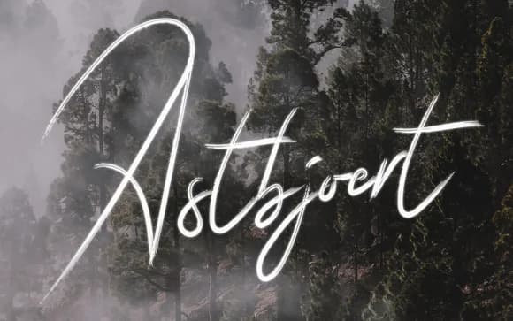 Astbjoert Font by edinsartstudio — Script Handwritten Font — preview 1