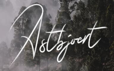 Astbjoert Font by edinsartstudio — Script Handwritten Font — thumbnail 1