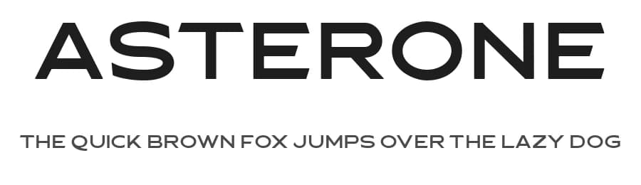 Asterone by Letterhend Studio — Sans Serif Font