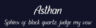 Asthan by skillyasstudio.com — Script Handwritten Font — thumbnail 2
