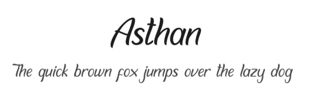 Asthan by skillyasstudio.com — Script Handwritten Font
