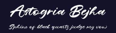 Astogria Bejha by Figuree Studio — Script Handwritten Font — thumbnail 2