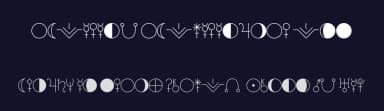 Astology Astrological TFB by zanatlija — Dingbats Font — thumbnail 2