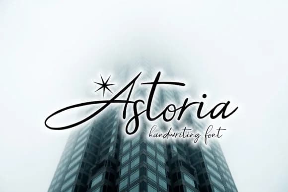 Astoria Font by Digital Typeface Studio — Script Handwritten Font