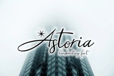 Astoria Font by Digital Typeface Studio — Script Handwritten Font — thumbnail 1