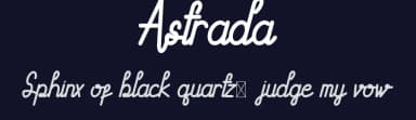 Astrada by Amru ID — Script Handwritten Font — thumbnail 2