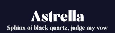 Astrella by Handpik — Serif Font — thumbnail 2