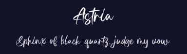 Astria by StringLabs Creative Studio — Script Handwritten Font — thumbnail 2