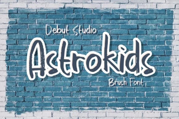 Astrokids Font by Debut Studio — Script Handwritten Font