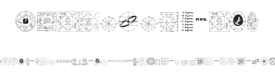 Astrology TFB by zanatlija — Dingbats Font