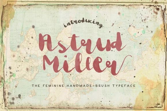 Astrud Miller Font by Blue Robin Design Shop — Script Handwritten Font