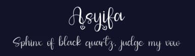 Asyifa by Inermedia Studio — Script Handwritten Font — thumbnail 2