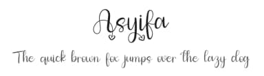 Asyifa by Inermedia Studio — Script Handwritten Font — thumbnail 1