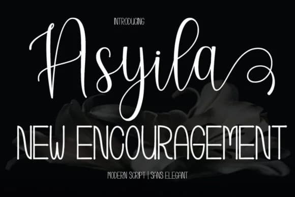 Asyila Duo Font by petterco.font — Script Handwritten Font