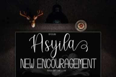 Asyila Duo Font by petterco.font — Script Handwritten Font — thumbnail 2