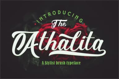 Athalita Font by victoriant99 — Script Handwritten Font — thumbnail 3