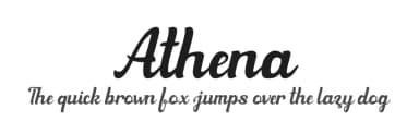 Athena by IZI_Creative — Script Handwritten Font — thumbnail 1