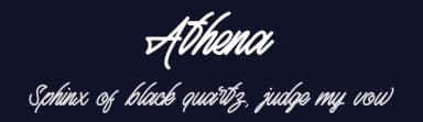 Athena by Typotopia Studio — Script Handwritten Font — thumbnail 2