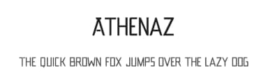 Athenaz by Pixia — Sans Serif Font — thumbnail 1