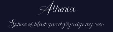 Athenia by Attype Studio — Script Handwritten Font — thumbnail 2