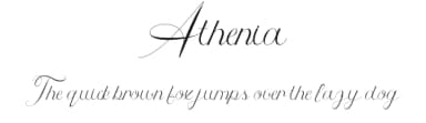Athenia by Attype Studio — Script Handwritten Font — thumbnail 1