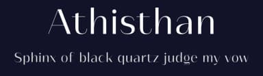 Athisthan by Jipatype — Sans Serif Font — thumbnail 2