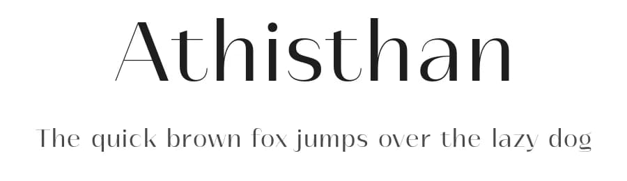 Athisthan by Jipatype — Sans Serif Font — preview 1
