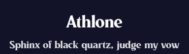 Athlone by Twicolabs Fontdation — Serif Font — thumbnail 2