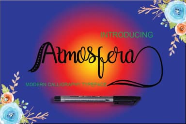 Atmosfera Font by Cek Creative — Script Handwritten Font — thumbnail 1