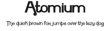 Atomium by Matias Romero — Sans Serif Font — thumbnail 1