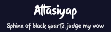 Attasiyap by DumadiStyle — Script Handwritten Font — thumbnail 2
