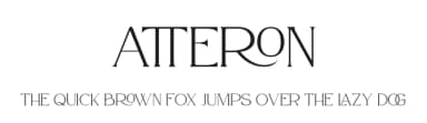 Atteron by Din Studio — Serif Font — thumbnail 1