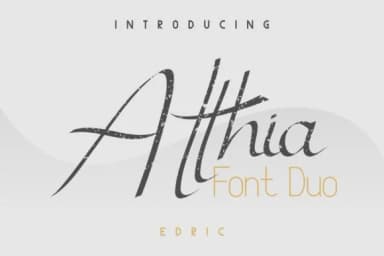 Atthia Font by EdricStudio — Script Handwritten Font — thumbnail 2