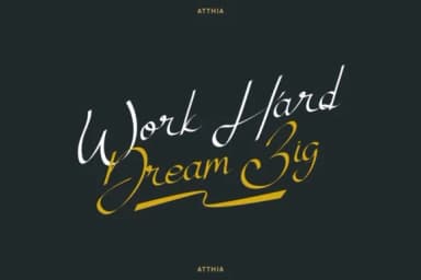 Atthia Font by EdricStudio — Script Handwritten Font — thumbnail 9