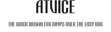 Atvice by Philipp Rösler — Sans Serif Font — thumbnail 1