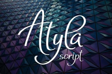 Atyla Font by Digital Typeface Studio — Script Handwritten Font — thumbnail 1